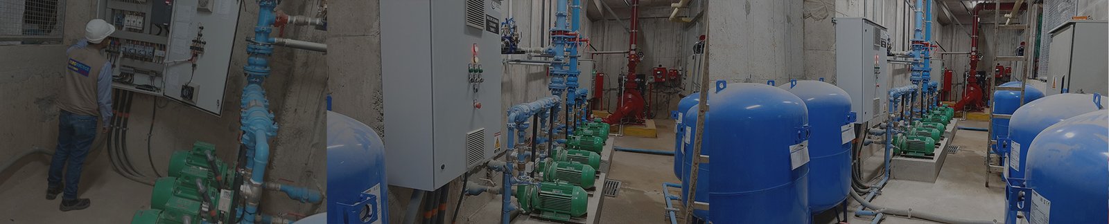 Sistema hidroneumático para edificios y conjuntos residenciales